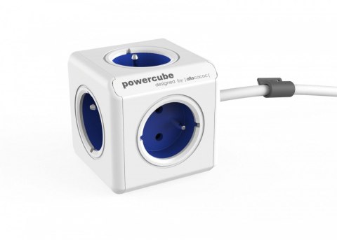 Allocacoc Listwa zasilająca PowerCube Extended 1,5m 2300BL/FREXPC Niebieski Allocacoc Listwa zasilająca PowerCube Extended 1,5m 2300BL/FREXPC Niebieski