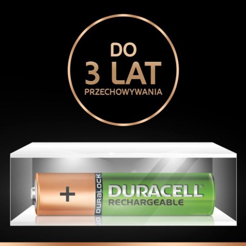 Duracell Akumulator AAA/HR3 750mAh 4szt blister Duracell Akumulator AAA/HR3 750mAh 4szt blister