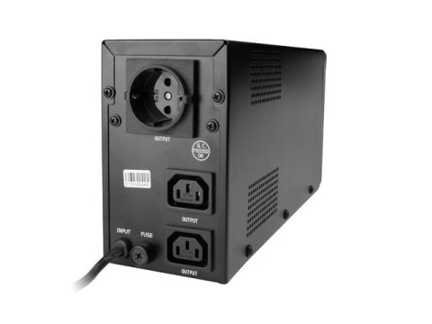 Gembird UPS LINE-INTERACTIVE 650VA 2X IEC, 1X SCHUKO 230V, LCD Gembird UPS LINE-INTERACTIVE 650VA 2X IEC, 1X SCHUKO 230V, LCD