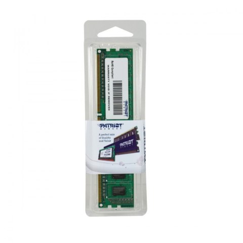 Patriot DDR3 4GB Signature 1333MHz CL9 512x8 1 rank Patriot DDR3 4GB Signature 1333MHz CL9 512x8 1 rank