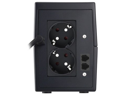 PowerWalker UPS LINE-INTERACTIVE 650VA 2X SCHUKO, RJ11 IN/OUT, USB, LCD PowerWalker UPS LINE-INTERACTIVE 650VA 2X SCHUKO, RJ11 IN/OUT, USB, LCD