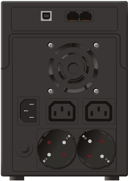 PowerWalker UPS POWER WALKER LINE-INTERACTIVE 2200VA 2X SCHUKO + 2X IEC OUT, RJ11/RJ45 IN/OUT, USB PowerWalker UPS POWER WALKER LINE-INTERACTIVE 2200VA 2X SCHUKO + 2X IEC OUT, RJ11/RJ45 IN/OUT, USB