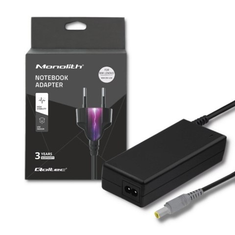Qoltec Zasilacz do IBM Lenovo 90W | 20V | 4.5A | 7.9*5.5 Qoltec Zasilacz do IBM Lenovo 90W | 20V | 4.5A | 7.9*5.5