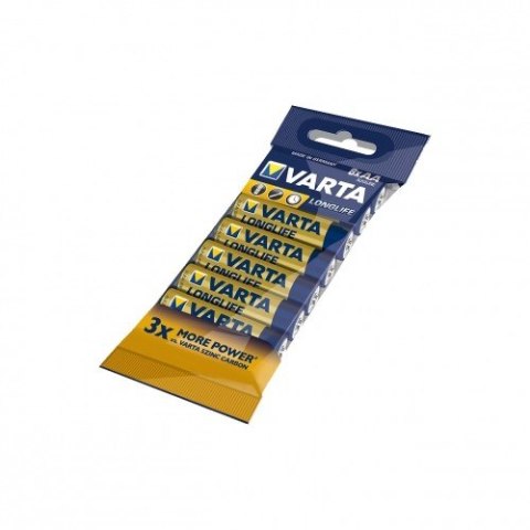 Varta Baterie Alkaliczne R6(AA) 8szt. longlife Varta Baterie Alkaliczne R6(AA) 8szt. longlife