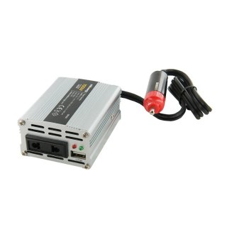 Whitenergy Przetwornica AC/DC 100W 12V/230V z USB 06574