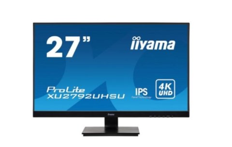 IIYAMA Monitor 27 cala XU2792UHSU-B 4K,IPS,USB,DP,HDMI,DVI,PIP IIYAMA Monitor 27 cala XU2792UHSU-B 4K,IPS,USB,DP,HDMI,DVI,PIP