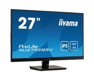 IIYAMA Monitor 27 cali XU2792QSU-B1 IPS,WQHD,DVI,HDMI,DP,USB3.0.FREESYNC