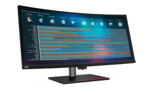 Lenovo Monitor 39.7 ThinkVision P40w-20 Ultra-Wide Curved LCD 62DDGAT6EU