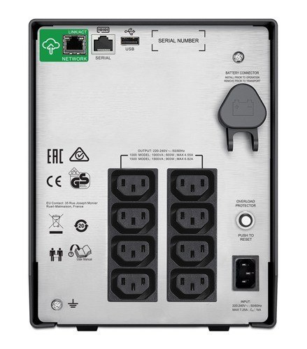 APC Zasilacz awaryjny SMC1500IC SmartUPS C 1500VA/900W Tower SmartConnect APC Zasilacz awaryjny SMC1500IC SmartUPS C 1500VA/900W Tower SmartConnect