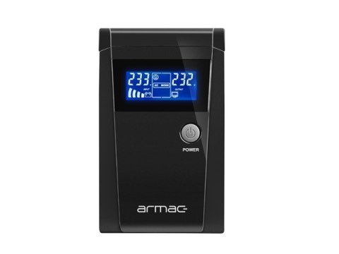 Armac UPS Line-Interactive Office 850E LCD 850VA 2x230V PL Armac UPS Line-Interactive Office 850E LCD 850VA 2x230V PL