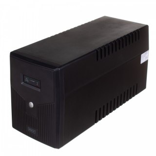 Digitus Zasilacz awaryjny UPS Line-Ineractive LED, 2000VA/1200W, 2x12V/9Ah, AVR, 4xSCHUKO, USB, RS232, RJ45