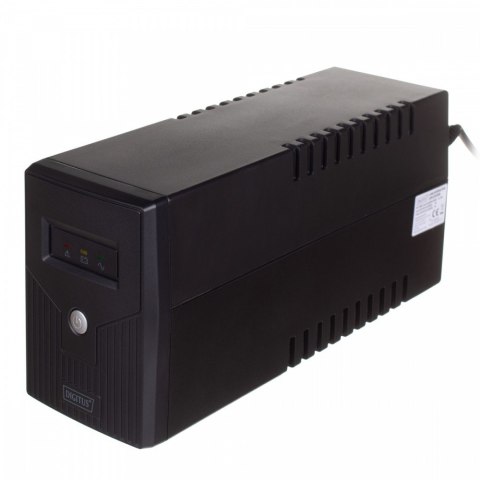Digitus Zasilacz awaryjny UPS Line-Ineractive LED, 800VA/480W, 1x12V/9Ah, AVR, 2xSCHUKO, USB, RJ11 Digitus Zasilacz awaryjny UPS Line-Ineractive LED, 800VA/480W, 1x12V/9Ah, AVR, 2xSCHUKO, USB, RJ11