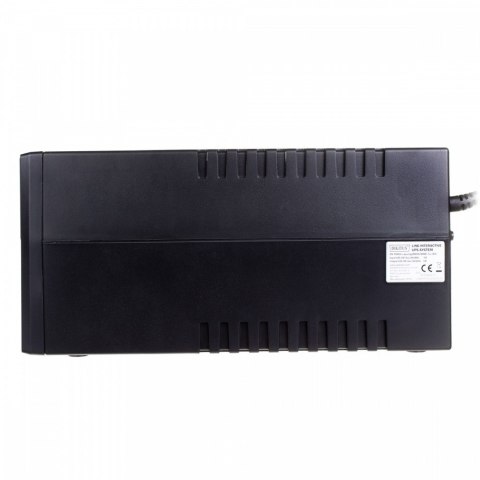 Digitus Zasilacz awaryjny UPS Line-Ineractive LED, 800VA/480W, 1x12V/9Ah, AVR, 2xSCHUKO, USB, RJ11 Digitus Zasilacz awaryjny UPS Line-Ineractive LED, 800VA/480W, 1x12V/9Ah, AVR, 2xSCHUKO, USB, RJ11