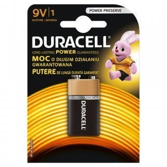 Duracell Bateria 6LR61 9V blister 1 szt. Duracell Bateria 6LR61 9V blister 1 szt.