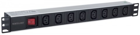Intellinet Listwa zasilająca rack 19 1U 110V-250V/10A 8 gniazd C13 kabel 2m Intellinet Listwa zasilająca rack 19 1U 110V-250V/10A 8 gniazd C13 kabel 2m