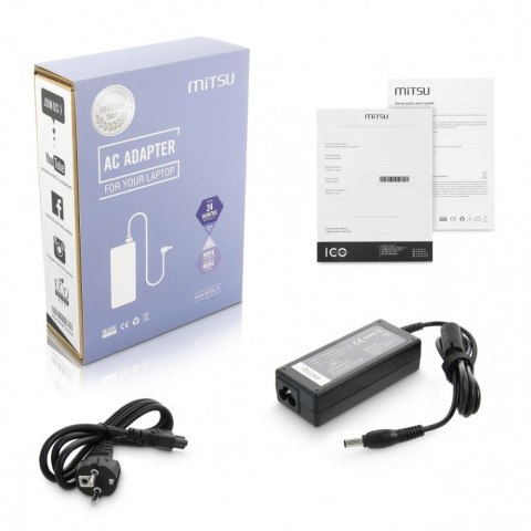 Mitsu Ładowarka/zasilacz 19v 3.16a (5.5x3.0 pin) - samsung 60W Mitsu Ładowarka/zasilacz 19v 3.16a (5.5x3.0 pin) - samsung 60W