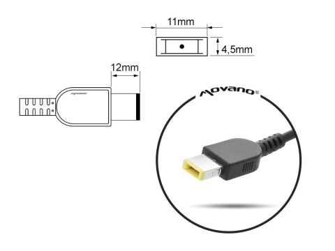 Mitsu Ładowarka/zasilacz 20v 3.25a (prostokątny 11.0x4.5 pin - Yoga) - lenovo 65W Mitsu Ładowarka/zasilacz 20v 3.25a (prostokątny 11.0x4.5 pin - Yoga) - lenovo 65W