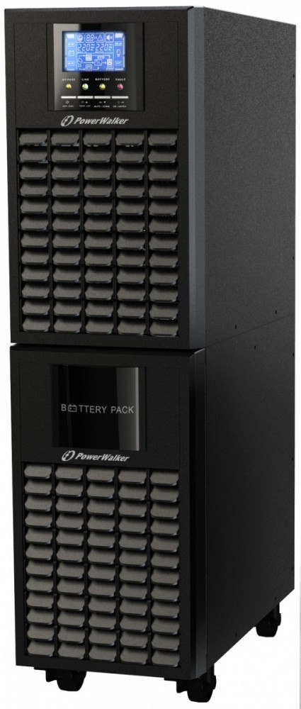 PowerWalker Zasilacz UPS On-Line 6000VA Terminal Out, USB/RS-232, LCD, Tower CG PF1 PowerWalker Zasilacz UPS On-Line 6000VA Terminal Out, USB/RS-232, LCD, Tower CG PF1