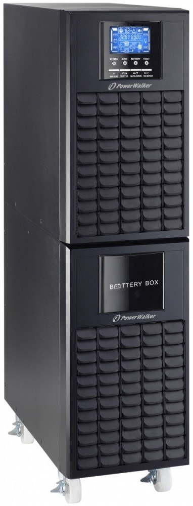 PowerWalker Zasilacz UPS On-Line 6000VA Terminal Out, USB/RS-232, LCD, Tower CG PF1 PowerWalker Zasilacz UPS On-Line 6000VA Terminal Out, USB/RS-232, LCD, Tower CG PF1