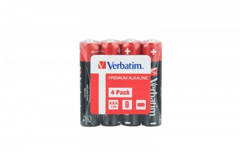 Verbatim Bateria alkaliczna LR3 (AAA)(4szt.) shrink Verbatim Bateria alkaliczna LR3 (AAA)(4szt.) shrink