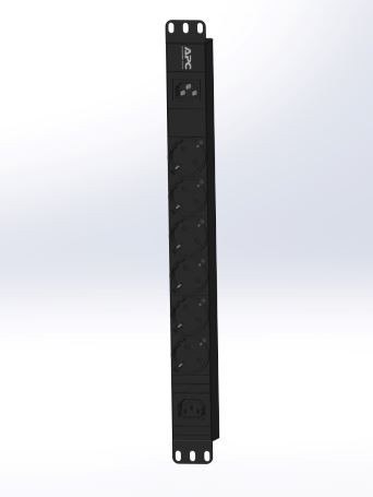 APC Listwa zasilająca EPDU1010 Easy PDU Basic 1U 10A 6SCH,1C13, 230V APC Listwa zasilająca EPDU1010 Easy PDU Basic 1U 10A 6SCH,1C13, 230V