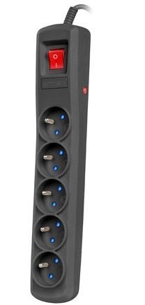 Armac Listwa zasilająca ARC5 3m ARC5/30/CZ czarna Armac Listwa zasilająca ARC5 3m ARC5/30/CZ czarna