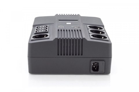 Digitus Zasilacz awaryjny UPS Line-Interactive 800VA/480W AVR Digitus Zasilacz awaryjny UPS Line-Interactive 800VA/480W AVR