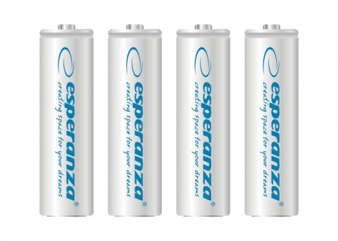 Esperanza Akumulatory NI-MH AA 2000mAh 4szt. białe Esperanza Akumulatory NI-MH AA 2000mAh 4szt. białe