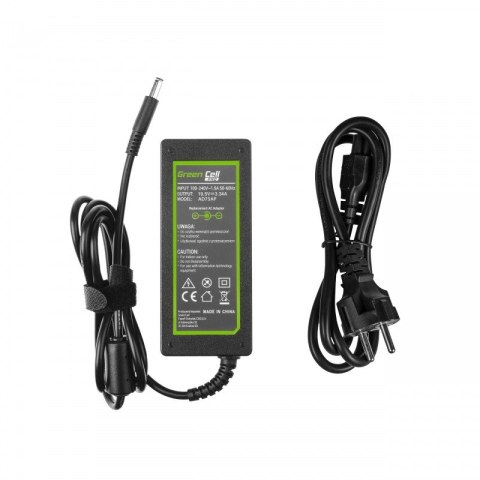 Green Cell Zasilacz PRO 19.5V 3.34A 65W 4.5-3.0mm do Dell 3543 Green Cell Zasilacz PRO 19.5V 3.34A 65W 4.5-3.0mm do Dell 3543