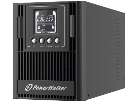 PowerWalker UPS ON-LINE 1000VA AT 3X FR OUT, USB/RS-232, LCD, TOWER, EPO PowerWalker UPS ON-LINE 1000VA AT 3X FR OUT, USB/RS-232, LCD, TOWER, EPO