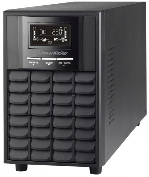 PowerWalker Zasilacz UPS Line-Interactive 2200VA CW FR 3X PL 230V, USB, RRS-232, LCD, EPO PowerWalker Zasilacz UPS Line-Interactive 2200VA CW FR 3X PL 230V, USB, RRS-232, LCD, EPO