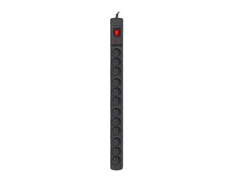 Armac Listwa zasilająca 5m multi M12 czarna M12/50/CZ Armac Listwa zasilająca 5m multi M12 czarna M12/50/CZ