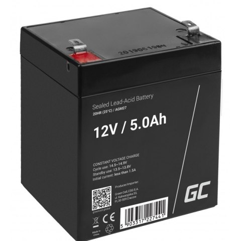 Green Cell Akumulator AGM 12V 5Ah Green Cell Akumulator AGM 12V 5Ah