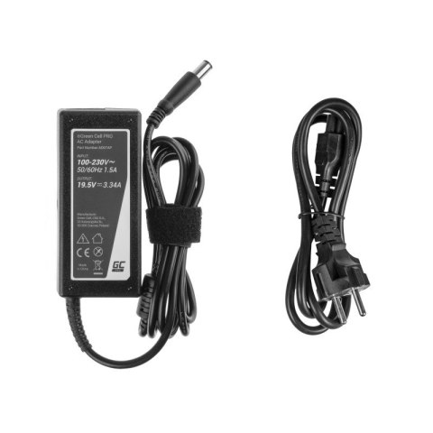 Green Cell Zasilacz PRO 19.5V 3.34 A 65W Dell Inspiron 15 Green Cell Zasilacz PRO 19.5V 3.34 A 65W Dell Inspiron 15