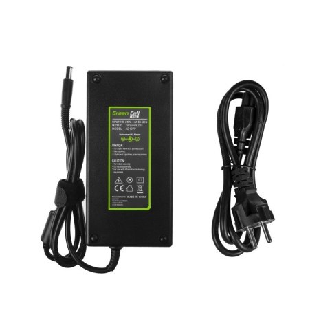 Green Cell Zasilacz, ładowarka GC Dell 19.5V 9.23A 180W Green Cell Zasilacz, ładowarka GC Dell 19.5V 9.23A 180W