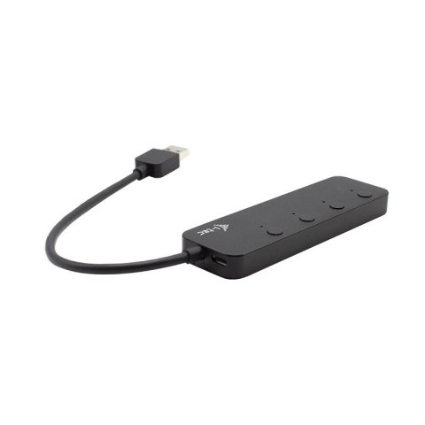 I-tec Hub USB USB 3.0 Metal HUB 4 Port On/Off I-tec Hub USB USB 3.0 Metal HUB 4 Port On/Off