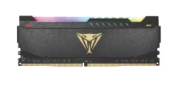 Patriot Pamięć DDR4 Viper RGB LED 8GB/3600(1*8GB) czarna CL20 Patriot Pamięć DDR4 Viper RGB LED 8GB/3600(1*8GB) czarna CL20