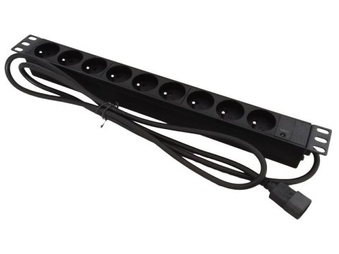 ALANTEC Listwa zasilająca 19" 9xCEE 7/5 wtyk C14 ALANTEC Listwa zasilająca 19" 9xCEE 7/5 wtyk C14