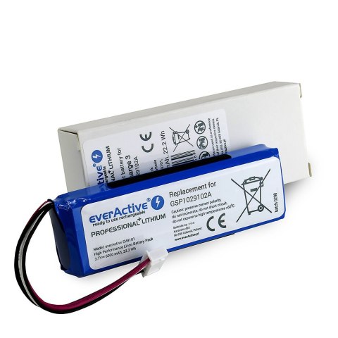 EverActive Akumulator do głośnika JBL CHARGE 3 EVB101 6000 mAh EverActive Akumulator do głośnika JBL CHARGE 3 EVB101 6000 mAh