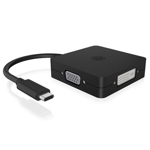 IcyBox Adapter video IB-DK1104-C 4w1 USB TYPE-C IcyBox Adapter video IB-DK1104-C 4w1 USB TYPE-C