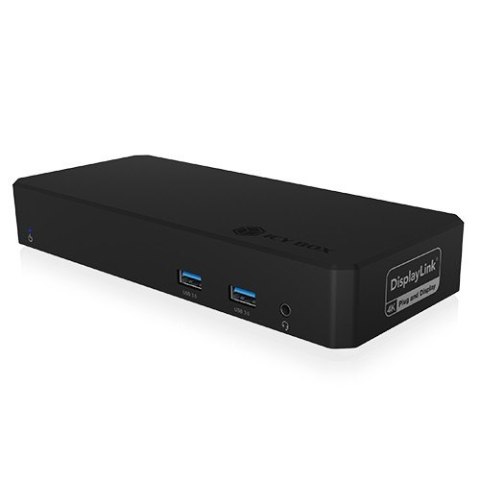 IcyBox Stacja dokująca IB-DK2254AC 11w1,3xHDMI,PD 100 Watt IcyBox Stacja dokująca IB-DK2254AC 11w1,3xHDMI,PD 100 Watt