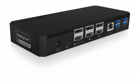 IcyBox Stacja dokująca IB-DK2254AC 11w1,3xHDMI,PD 100 Watt IcyBox Stacja dokująca IB-DK2254AC 11w1,3xHDMI,PD 100 Watt