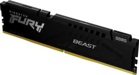 Kingston Pamięć DDR5 Fury Beast Black 16GB(1*16GB)/5600 CL40 Kingston Pamięć DDR5 Fury Beast Black 16GB(1*16GB)/5600 CL40