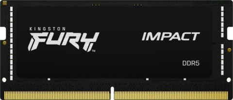 Kingston Pamięć DDR5 SODIMM Fury Impact 32GB(1*32GB)/4800 CL38 Kingston Pamięć DDR5 SODIMM Fury Impact 32GB(1*32GB)/4800 CL38