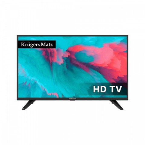 Kruger & Matz Telewizor 32 cale HD DVB-T2 H.265 HEVC