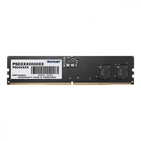 Patriot Pamięć Signature DDR5 16GB/4800(1*16GB) CL40 Patriot Pamięć Signature DDR5 16GB/4800(1*16GB) CL40