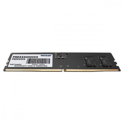 Patriot Pamięć Signature DDR5 16GB/4800(1*16GB) CL40 Patriot Pamięć Signature DDR5 16GB/4800(1*16GB) CL40