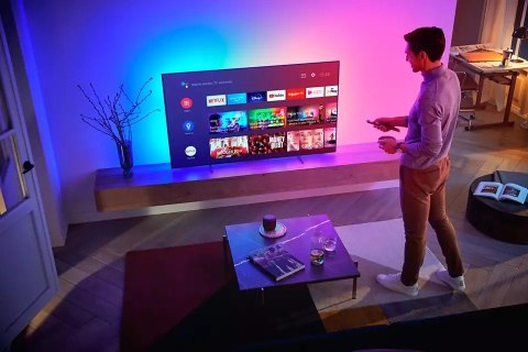 Philips Telewizor 65 cali OLED 65OLED806/12 Android, Ambilight 4