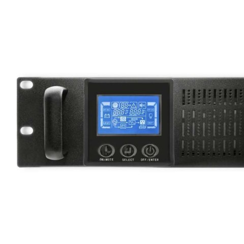 Qoltec Zasilacz awaryjny UPS RACK | 3kVA | 2400W | LCD Qoltec Zasilacz awaryjny UPS RACK | 3kVA | 2400W | LCD