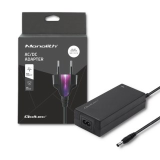 Qoltec Zasilacz desktopowy 60W | 12V | 5A | 5.5*2.1 |+kabel zasilajcy